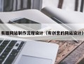 沈丘有趣网站制作流程设计（有创意的网站设计）